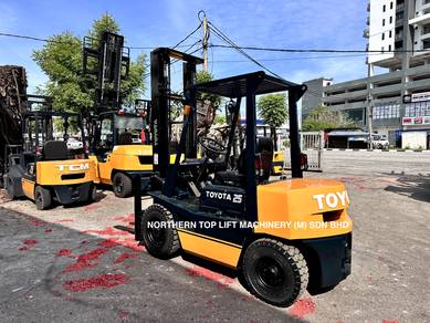 JAPAN Direct Import TOYOTA 2.5 ton DIESEL FORKLIFT