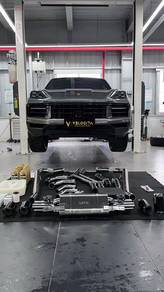 Prs cayenne 9y0.2 exhaust system velocita stainles