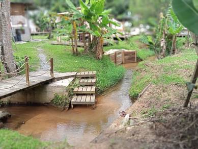 8.66 Ekar Tanah Dusun Janda Baik Untuk Dijual