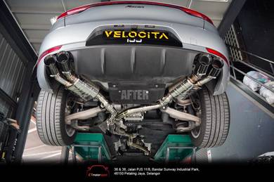 Prs macan 95B exhaust system velocita stainles
