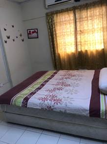 Sentul utama partially furnished newly painted fully air-conditioned