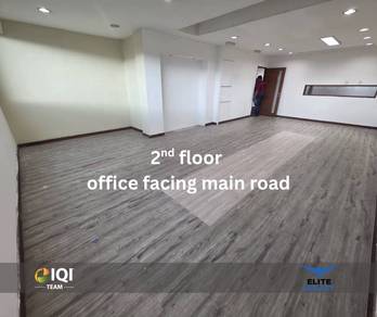 FOR RENT : 2nd floor (commercial) and 3rd floor (residential) at Satok