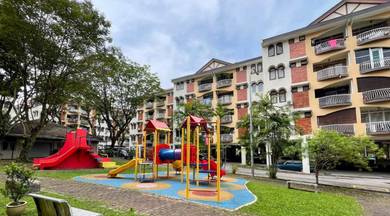 Partially furnished Intan Apartment Near LRT & St Rosyam