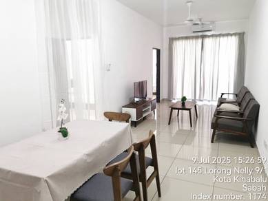 Aston Tower Condo Inanam Kolombong KK For Rent