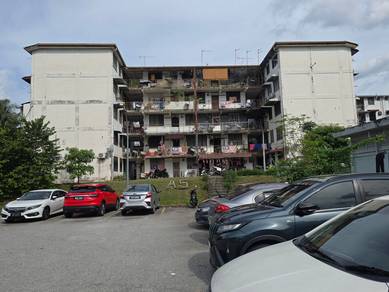 Flat Seksyen 1 Wangsa Maju Level 3 walk up 531sqft 2R1B