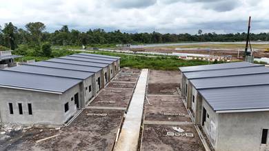Samarahan New Terrace(Freehold) Bumi lot@100%Loan