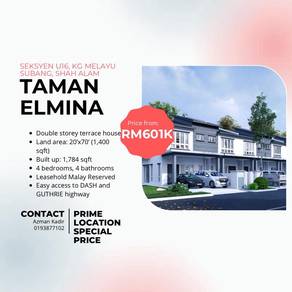 New-2-storey-Terraced-House-for-sale-Shah-Alam-Selangor