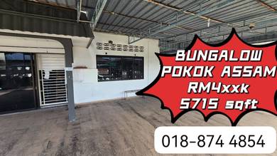 Single Storey Bungalow Corner Lot | Hot Area in Pokok Assam