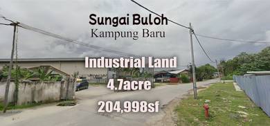 Sungai Buloh Kampung Baru Industrial Land 4.7acre 204,998sf