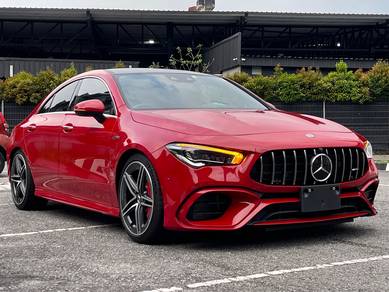 RED 2020 Mercedes Benz CLA45 AMG S 4MATIC+ 2.0L