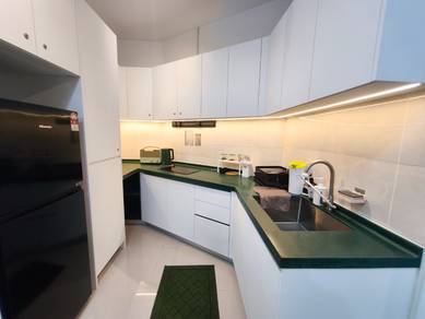 The Shore, Kk, Waterfront, City, Sea View,High Floor, Luxury Furnished