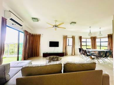 UJANA EXECUTIVE LOW DEPOSIT / 3 Bed Fully Furnished / Near Tuas
