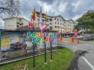 Pangsapuri Sri Ayu Bandar Putera Klang Low Cost Level 2 Renovated