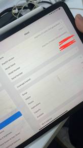 Ipad pro 11 3rd generation wifi 128gb include pen