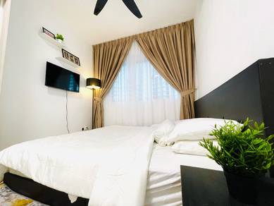 Kepongmas2 800sf Partial Furnished & Renovated & Limited unit for rent