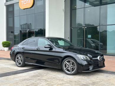 Mercedes Benz C200 1.5 AMG HUD POWER BOOT 20K