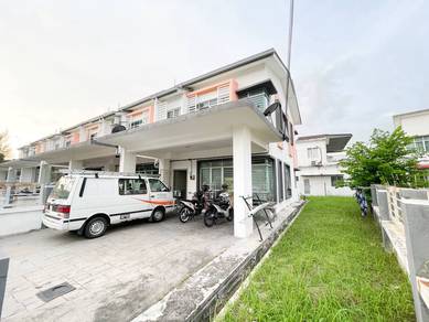 Depan Surau Double Storey End Lot Pines Hillpark Puncak Alam Xtra Land