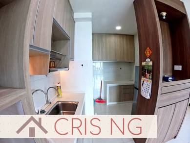 Vertiq Condo 1087sf 3 CarPark Fully Renovated Gelugor Egate WORTH BUY!