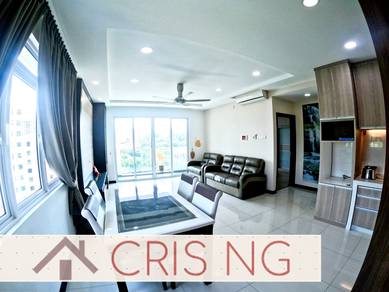 Vertiq Condo 1087sf 3 CarPark Fully Renovated Gelugor Egate WORTH BUY!