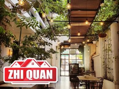 Ground floor Shophouse LEBUH CHULIA 1500sf love lane GEORGETOWN lot