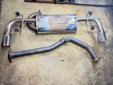 Hks exhaust for Mazda rx8 se3p