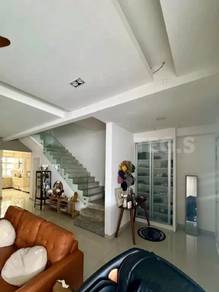 Tiptop Renovation! Extended Double Storey House 22x70 Indah Residence
