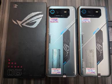 Asus ROG 6D 5G 12GB Ram 256GB Dual Sim - Fullset