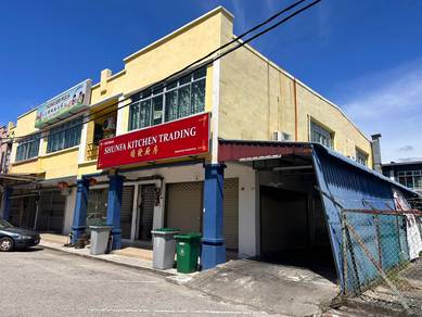 End Lot Double Storey Shop -Taman Evergreen