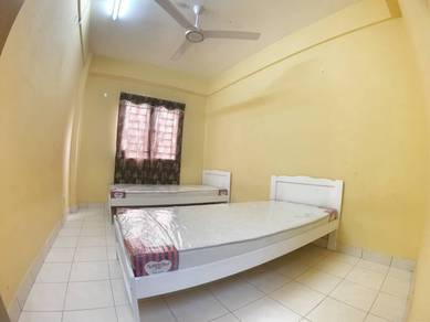 BILIK MURAH SELESA|Zero Deposit|Pangsapuri Saujana Gombak|Inc Api&Air