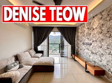 SUNGAI ARA SKYCUBE 1244sf FULLY RENOVATED FURNISHED POOL VIEW 2CP