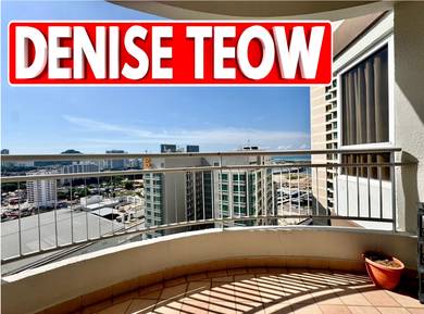 GURNEY PARK PERSIARAN GURNEY 970sf RENOVATED PARTIAL FURNISHED SEAVIEW