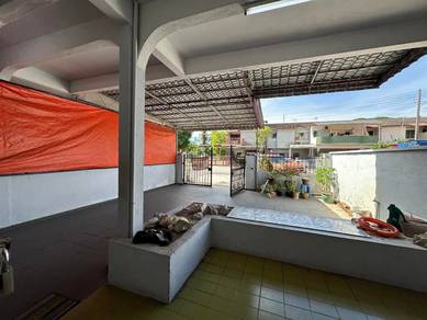 Simee Taman Wah Keong double Storey house partially fur