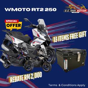Full Loan! WMOTO RT2 250 Promo Free Box EMS RT3S