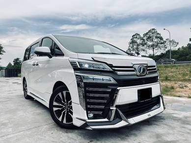 Toyota VELLFIRE 2.5 Z (A) BLACK INTERIOR