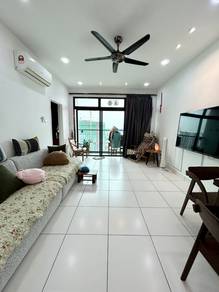 Sky Peak Setia Tropika 2 Beds Apartment Renovated City View Good Cond