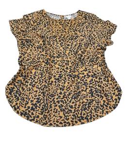 Ava viv leopard top