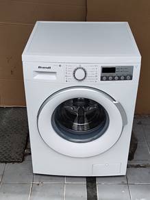 8,kg front load hot washer brandt