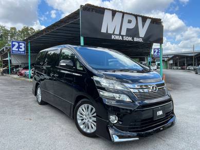 Toyota VELLFIRE 2.4 ZG PILOT SEAT SUNROF FLON