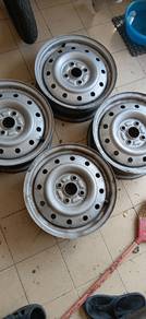 Rim besi 14 inci Axia
