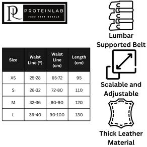 Never Give Up Leather Weightlifting Gym Belt