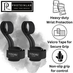 Be Strong Lifting Straps With Wrist Wrap For Wrist