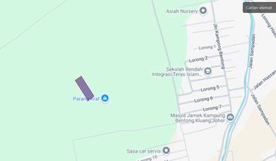 TANAH KEBUN 2 Ekar di Kg Bentong Dalam, Kluang [PALING MURAH]