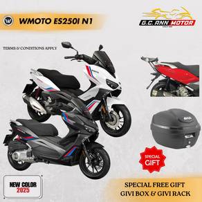 FullLoan! WMOTO ES250I N1 ES250 Free Box Givi RT3S