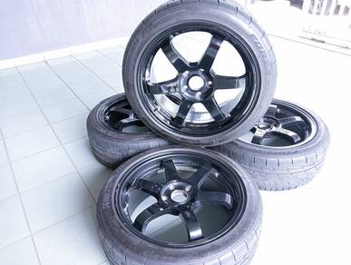 Rays TE37 18 inci second hand for sale