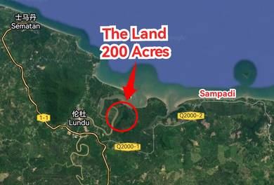 200 Acres Land at Jalan Lundu, Sampadi, Kuching