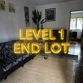 Level 1, End Lot - Bandar Baru Sentul Flat LRT Sentul, Nearby UTC