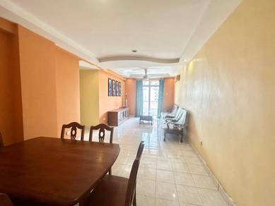 Bayu Puteri Apartment Corner Unit With Balcony Near CIQ Full Loan