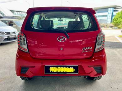 Perodua AXIA 1.0 (A) AV, Leather seats, Full Loan