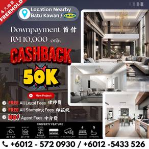 Down Payment only RM 10K at Simpang Ampat