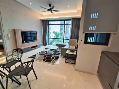 Grand Medini 2 bedroom 2 toilet furnish dryer pool view medini 2 car